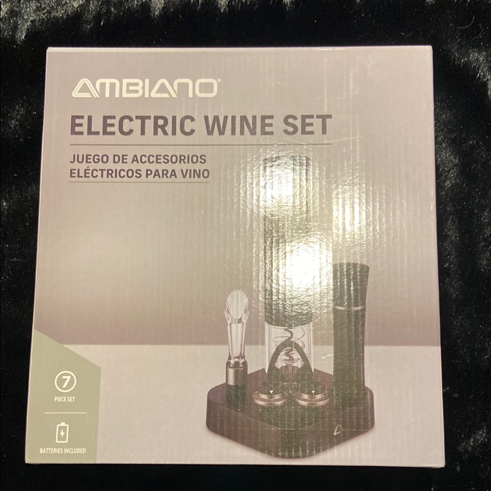 Ambiano Electric Wine Set